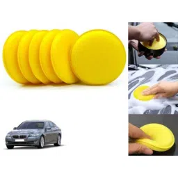 Auto Pearl Polyurethane Beige Washing &a; Waxing Polish Foam Sponge for 525i (Pack of 6)-picture-42