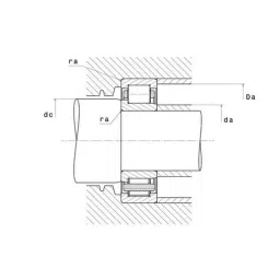 NTN 45x100x25mm Single Row Cylindrical Roller Bearing, NU309ET2XC3 image 3