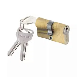 Dorset CL 211 PT 100mm Stainless Steel Antique Brass Finish Euro Profile Pin Cylinder Lock (Pack of 3)-picture-14