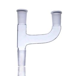ABGIL B-34 Borosilicate 3.3 Glass Three Way Claisen Adapter with Two Parallel Neck, ABG156-picture-7