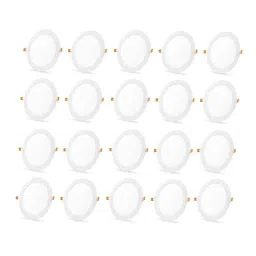 D&s;Mak 15W Round LED Conceal Panel Light with IP50 Dust Proof (Pack of 20)-picture-25