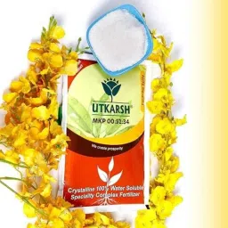 Utkarsh MKP 00:52:34 900g Crystalline 100% Water Soluble Speciality Complex Fertilizer (Pack of 5) image 3