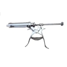 Agezart 10ml Stainless Steel Pistol Continuous Syringe-picture-36