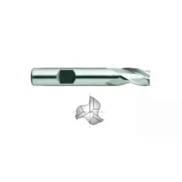 YG-1 6mm HSSCO8 3 Flutes End Mill, Overall Length: 50mm &a; Cutting Diameter: 3.5 mm-picture-41