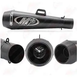 RA Accessories Black M4 with Mesh Silencer Exhaust for Hero CD Dawn image 2