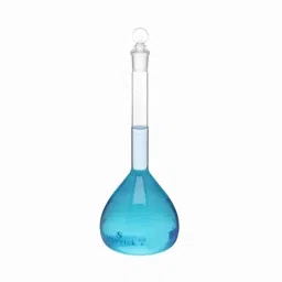 Supertek 2ml Borosilicate Glass 3.3 Class-B Transparent Volumetric Flask with Interchangeable Glass &a; Super Stopper, 70.418.0002 (Pack of 6)-picture-35