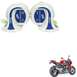 Kozdiko 2 Pcs 18-in-1 Mocc Bike Digital Tone Magic Horn Set for BMW S1000R-picture-36