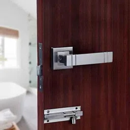 Saze Spacio Stainless Steel 304 Matt Finish Heavy Duty Mortise Door Lock with Bolt Latch &a; Pull Handle for Home &a; Office, SZ-SPACIO-BT image 3