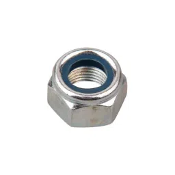 Unbrako M16x1.5mm 100PCS Duly White Zinc Plated Blue Ring Hexagonal Nylock Nut Box, 630461-picture-29