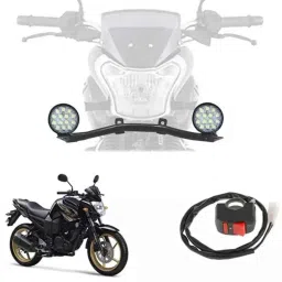 Cartronics 42W Complete Lighting System 14 Led Round Fog Lamp Light for Yamaha Fzs, CAR-I3R1N9-picture-10