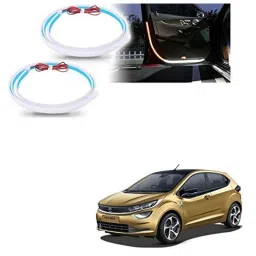 Kozdiko 2 Pcs 120cm Car Door Opening Warning LED Strips Safety Light Set for Tata Altroz-picture-15