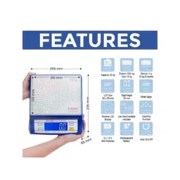 Eagle 30kg ABS Electronic Digital Weighing Scale, DLX-302 (Pack of 10) image 3