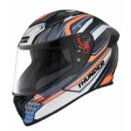 Studds Thunder D8 Matt Black N4 Full Face Motorcycle Helmet, Size: L-picture-17