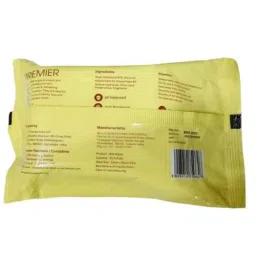 Premier 25 Pcs Alcohol Free Lemon Fragrance Wet Wipes image 2