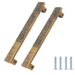 Atom Narmada 16 inch Brass Antique Finish Aluminum Pull Handle (Pack of 2)-picture-29