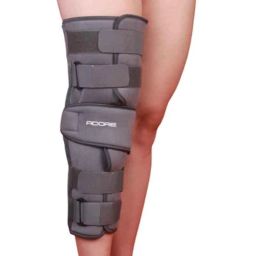 Adore Nylon Grey Long Knee Immobilizer, AD-407, Size: M-picture-12