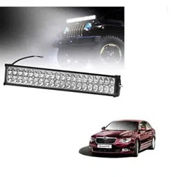 Kozdiko 21 inch 12V &a; 24V Spot Beam CREE LED Offroad Light Bar for Skoda Superb-picture-12