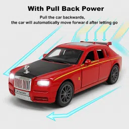 brightway toys 1:36 Scale Diecast Rolls Royce Phantom Car Alloy Pull-Back Model Toys for Kids image 4