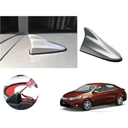 Auto Pearl ABS Silver Universal Replacement Shark Fin Car Roof Antenna For Toyota Corolla Altis 2015-picture-47