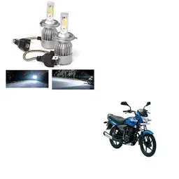 Kozdiko C6 50W 6000K White All in One LED Headlight Light Bulb Conversion Kit for Bajaj Platina 100-picture-45
