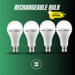 guggu Rechargeable Emergency Bulb 12W Inverter Rechargebale Emergency Bulb_Pack_4 A141 3 hrs Bulb Emergency Light-picture-15