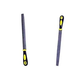 Jon Bhandari Tools 8 inch 22mm Cast Iron Dark Grey Bastard Wood Rasp File with PVC Handle, JBT_F_04_8-inch image 3