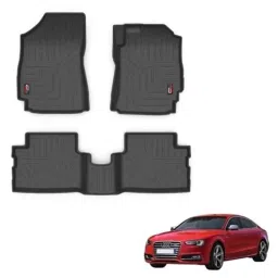 Kozdiko Thermoplastic Polyolefins 3D Life Long Car Floor Mat Set for Audi S5-picture-40