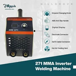 Hillgrove ARC271 271A IGBT MMA Inverter Welding Machine with Welding Holder &a; Earth Clamp, HGCM950 image 2