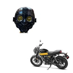 Kozdiko 55W Yellow &a; White 4 Pattern Bumble Bee Face Transformers Fog Light for Honda CB 350 RS, gf5eoencu37-picture-27