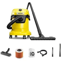 Karcher WD 3 V 15 Litre 1000W Yellow Wet &a; Dry Vacuum Cleaner-image-5