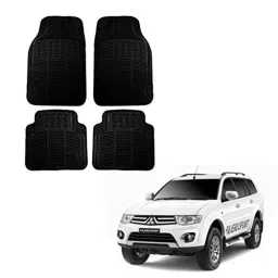 Kozdiko 4 Pcs Black Rubber Car Mat Set for Mitsubishi Pajero Sport-picture-36