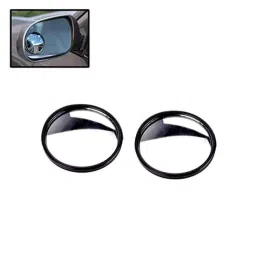 Auto Pearl 2 Pcs 2 inch Wide Angle Convex Rear Side View Blind Spot Car &a; Bike Mirror Set for Mahindra Scorpio-picture-16