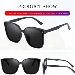 new specs UV Protection, Gradient Over-sized Sunglasses (Free Size) image 3