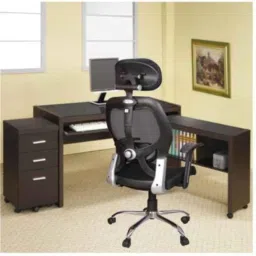 Rajpura Matrix High Back Black Revolving Office Executive Chair, RSE001-Black image 2