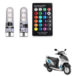 Kozdiko 2 Pcs 12V T10 Polycarbonate RGB LED Scotty Light Set with Remote Control for Yamaha Alpha-picture-25