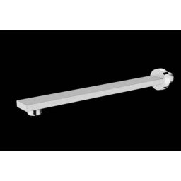 Aquieen 18 inch Stainless Steel Polished Rectangular Shower Arm with Wall Flange-picture-26