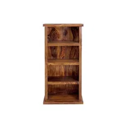 Angel Furniture 46x23x100cm Honey Glossy Finish Solid Wood Bookshelf, AF-120-image-95