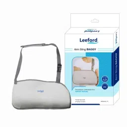 Leeford Polyester Grey Baggy Arm Sling, Size: M image 3