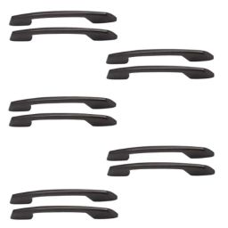 Atom 545 6 inch Black Matt Finish Zinc Cabinet Pull Handle (Pack of 10)-picture-28