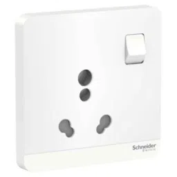 Schneider Electric Avataron 16A 3 Pole Polycarbonate White Socket Switch, E8315_16_WE-picture-45