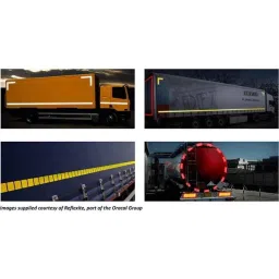 Just Rider 1m Yellow Retro Reflective Conspicuity Tape image 4