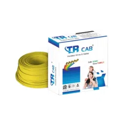 TR CAB 1 Sqmm FR PVC Yellow Insulated House Wire Cable, TR/07-image-92