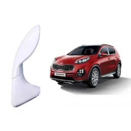 SureStrive ABS White Front Left Side Fender Angle View Bonnet Blind Mirror for Kia Sportage All Model image 2