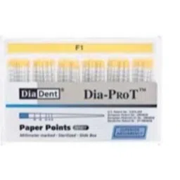 Diadent Paper Point for Prot, Size: F1 (Pack of 60)-picture-17