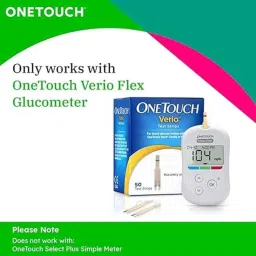 OneTouch Verio 50 Pcs Blood Glucose Test Strips Box, 99XX0501 image 2