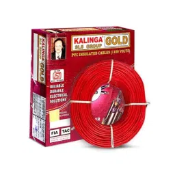 Kalinga Gold 16 Sqmm Single Core Red FR PVC Housing Wire, Length: 90 m-picture-39