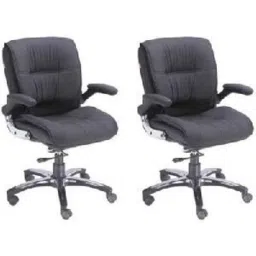 DIVANO Medium Back Office Chairs set of 2 Combo 001-picture-10