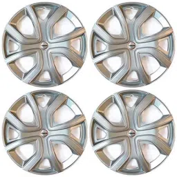 Prigan 4 Pcs 16 inch Polypropylene Silver Wheel Cover Set for TATA Altroz XT &a; XM+, Altroz-Slvr-16-Car-picture-45