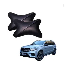 Kozdiko 2 Pcs Memory Foam Grey &a; Black Car Neck Rest Cushion Pillow Set for Mercedes Benz Gls-Class-picture-37