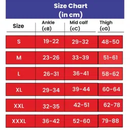 Medtex Cotton Class-2 Varicose Vein Below Knee Beige Compression Stockings, Size: 2XL image 3